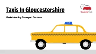 Taxis In Gloucestershire
