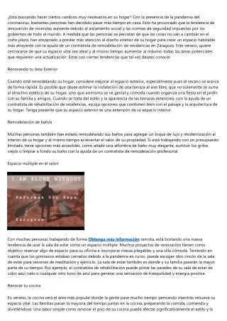 Trucos que hay que tomar en consideración ya antes de renovar su casa