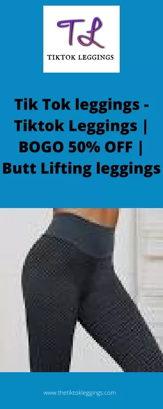 Tik tok leggings - Tiktok Leggings  BOGO 50% OFF  Butt Lifting leggings