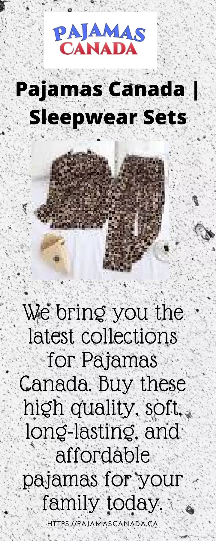 pajamas canada sleepwear sets