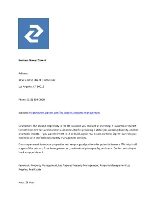 Ziprent