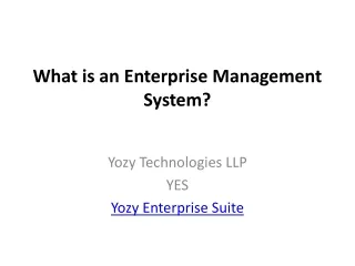 Yozy Enterprise Suite (Yes)