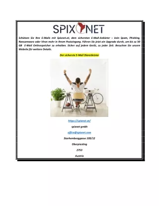 Der sicherste E-Mail Dienstleister