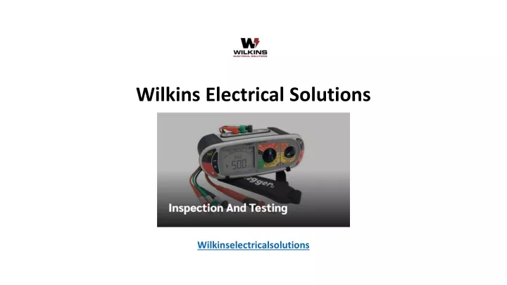 wilkins electrical solutions wilkinselectricalsolutions