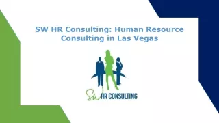 SW HR consulting las vegas HR firm