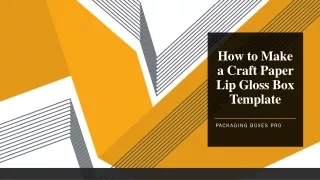 How to Make a Craft Paper Lip Gloss