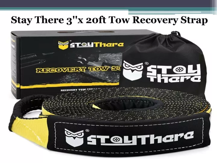 stay there 3 x 20ft tow recovery strap