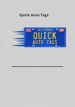Quick Auto Tags 2