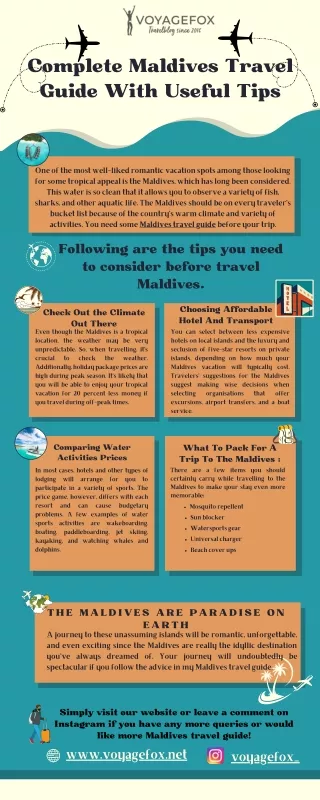 complete maldives travel guide with useful tips