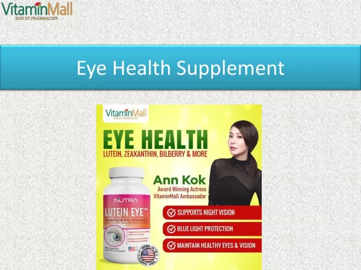 eye health supplement