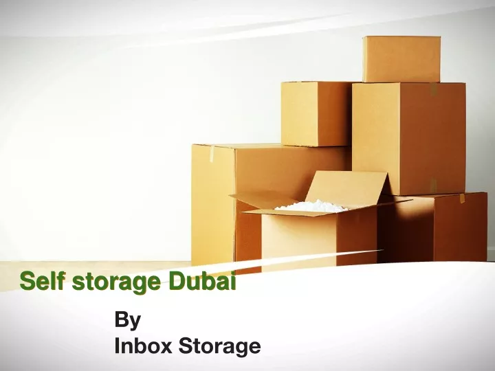 self storage dubai