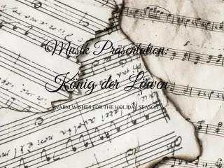 musik pr sentation k nig der l wen