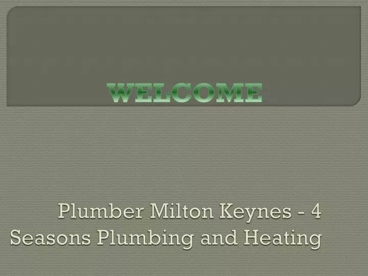 plumber milton keynes 4 seasons plumbing and heating