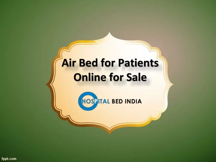 air bed for patients online for sale