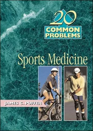 EBOOK 20 Common Problems In Sports Medicine