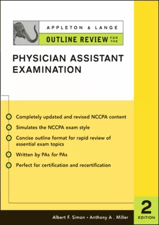 READING Appleton  Lange Outline Review for the Physician Assistant