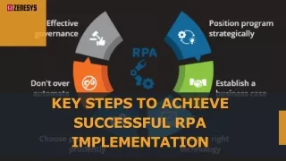 Steps to Successful RPA Implementation