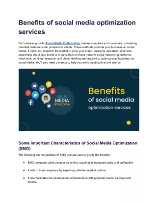Benefits of social media optimization services.docx