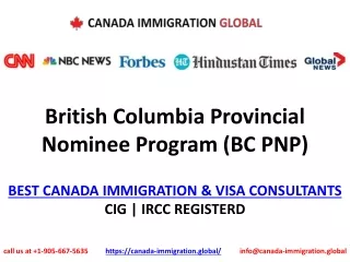 British Columbia Provincial Nominee Program (BC PNP) | Canada Immigration Global