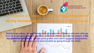 6 Reasons you need to hire for Pay someone to do my homework for your statistics assignments