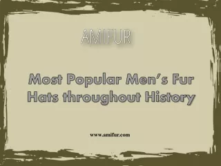 most popular men s fur hats throughout history