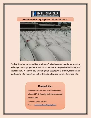 interharex consulting engineers interharex com au