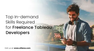 Top In-demand Skills Required for Freelance Tableau Developers