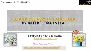 Online Flower Delivery in Vadodara , Send Flowers to Vadodara - Interflora India