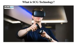 Examples of SCG Technology