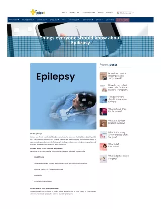 Things everyone should know about Epilepsy