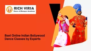 Bset Online Indian Bollywood Dance Classes by Experts