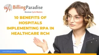 10 benefits of hospitals implementing