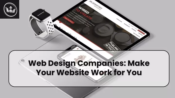 web design companies make your website work