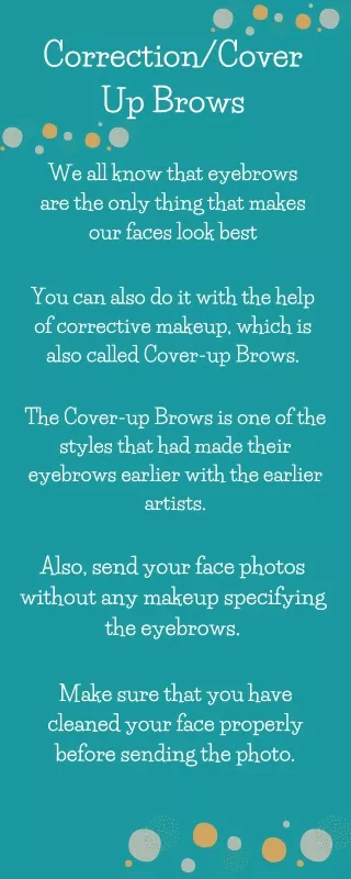 correction cover up brows