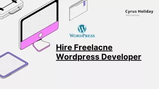Hire best freelance wordpress developer
