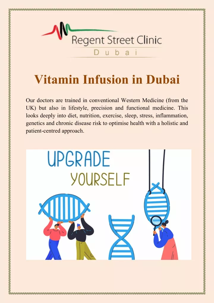 vitamin infusion in dubai