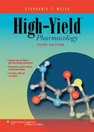 READ High Yield™ Pharmacology High Yield Series