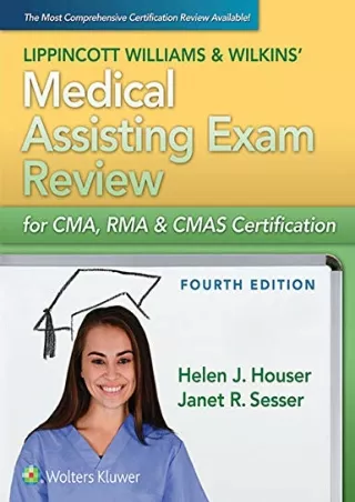 READ Medical Assisting Exam Review for CMA RMA  CMAS Certification