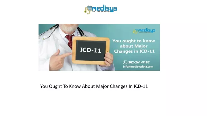 you ought to know about major changes in icd 11