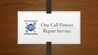 Get Exercise Equipment Repair Service & Exercise Equipment Parts in Missouri.