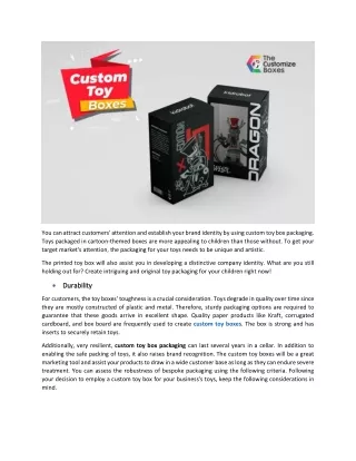 you can attract customers attention and establish