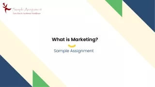 what is marketing
