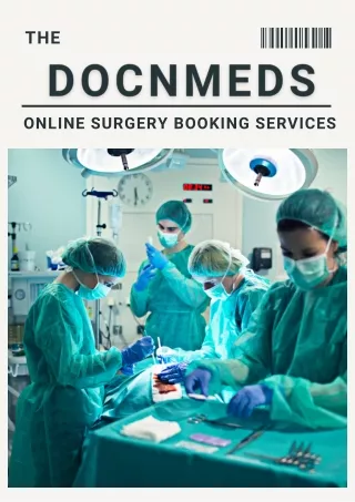 Online Surgery Booking Services