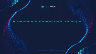 An Introduction to Salesforce Static Code Analysis