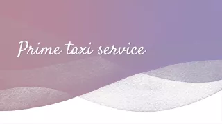 Cab Taxi Service