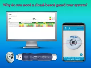 Why do you need a cloud-based guard tour system