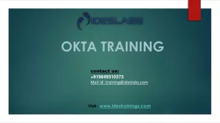 okta training