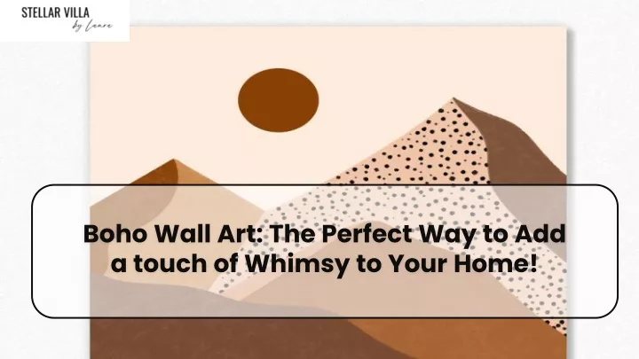 boho wall art the perfect way to add a touch of whimsy to your home