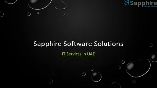 sapphire software solutions