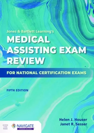 READING Jones  Bartlett Learning’s Medical Assisting Exam Review for National